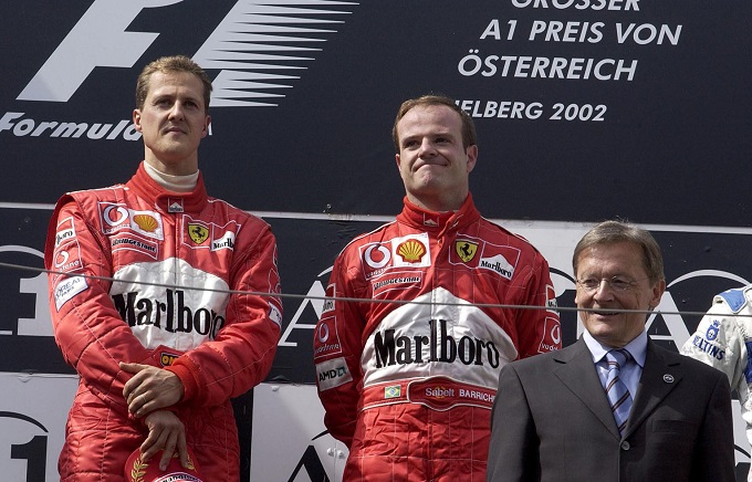Barrichello: “Uno dei Mondiali di Schumacher doveva essere mio”