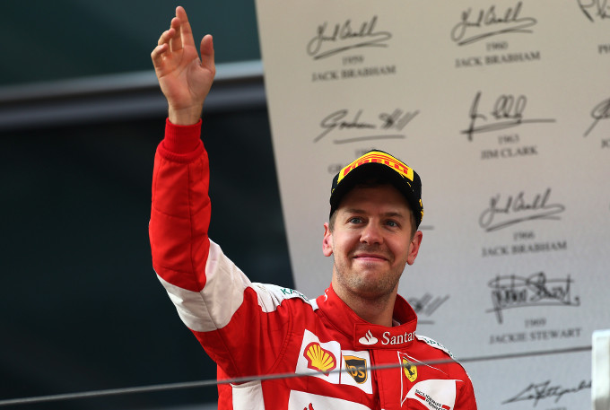 Vettel: “Il terzo e quarto posto mi rende davvero felice per la squadra”