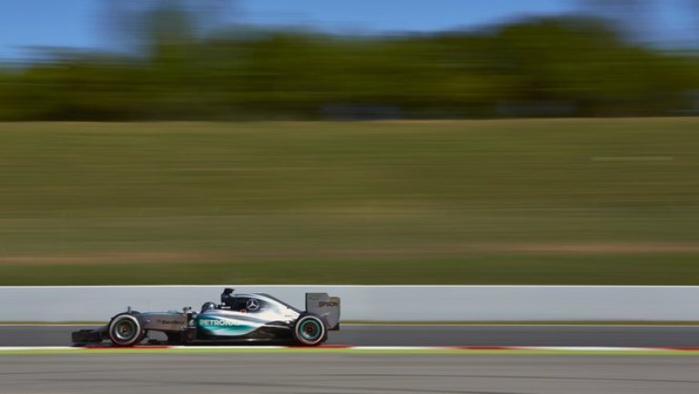Test Barcellona:  Mercedes al lavoro per Montecarlo