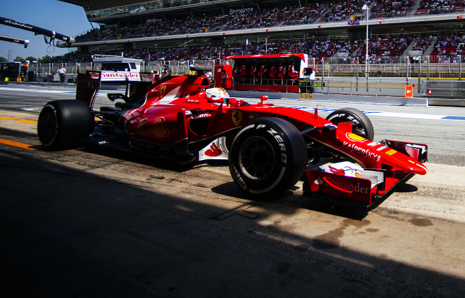 Vettel: “Penso che comunque domani saremo in condizione di mettere le Mercedes sotto pressione”