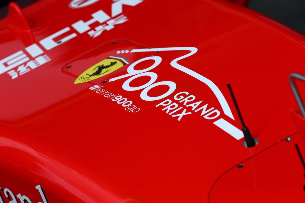#ferrari900gp: Variazione di livrea per la Ferrari nel Gran Premio del Belgio