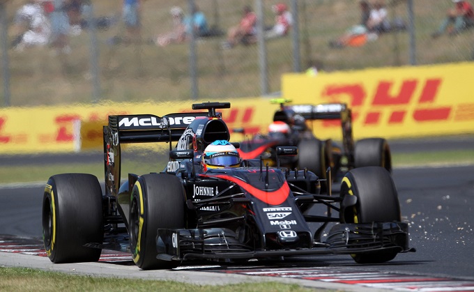 Alonso è il pilota che ha guadagnato più posizioni nel primo giro