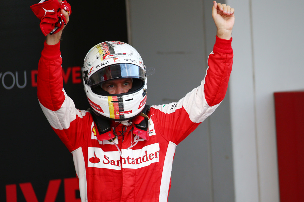 Ferrari, Vettel: “Forse potevamo arrivare secondi, ma è un bel terzo posto”
