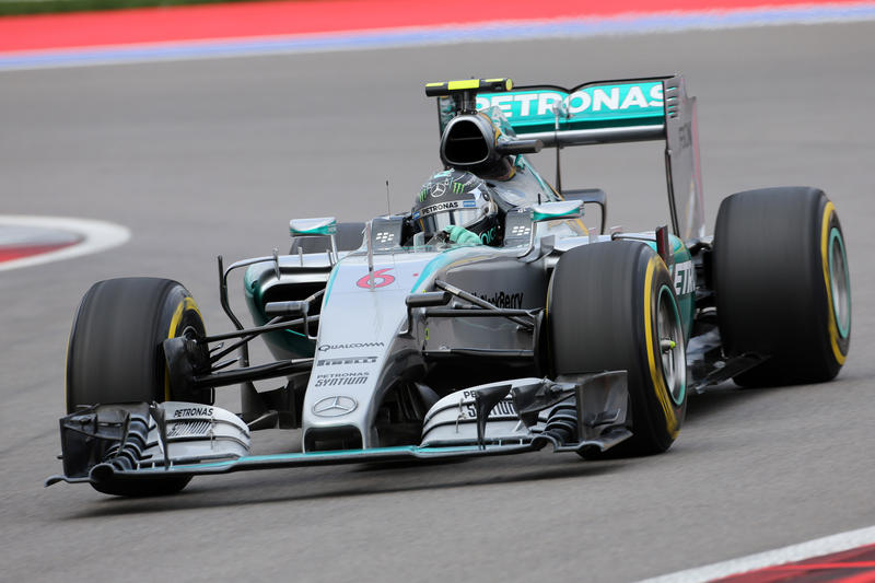 GP Stati Uniti, Prove Libere 1: primo round a Rosberg