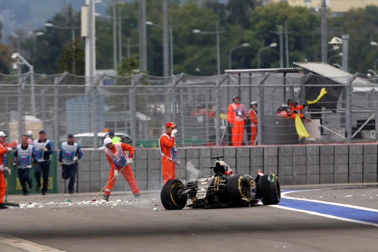 Grosjean: “L’incidente? Dovremo capire i motivi della perdita di controllo”