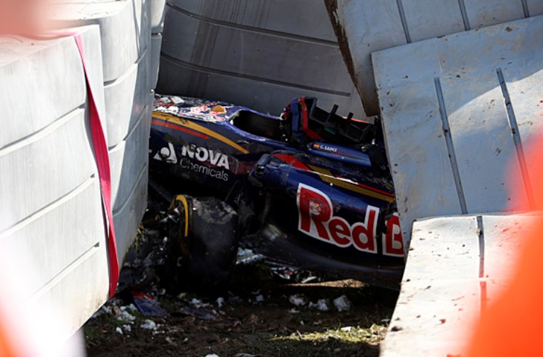 GP Russia, Sainz trasportato in ospedale