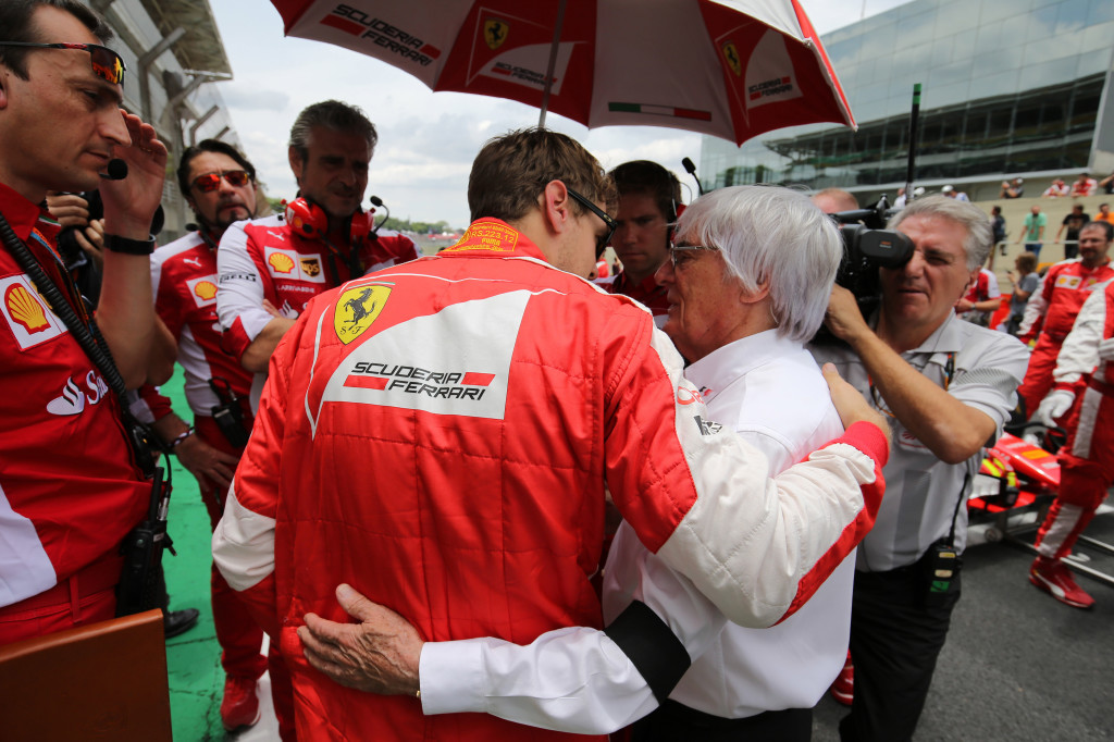 Ecclestone: “Il ritorno della Ferrari alla vittoria è stato importante per la F1”