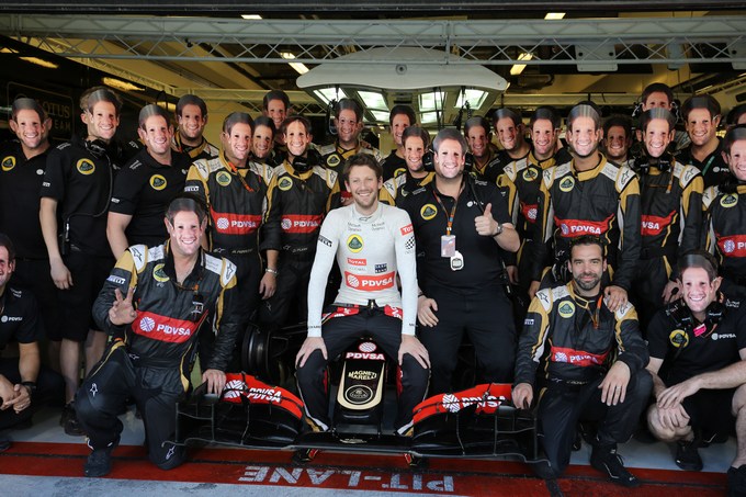 Grosjean: “Bello chiudere il periodo Lotus nella top ten”