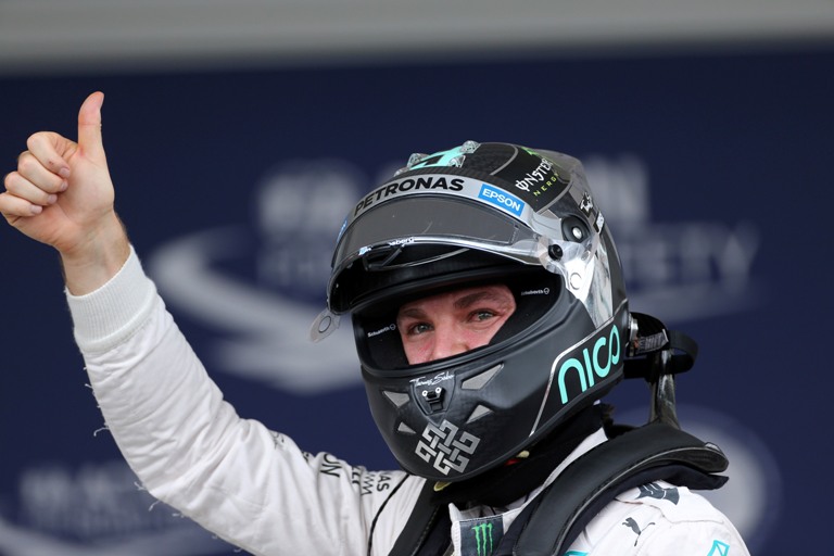 Rosberg: “Contento del mio weekend finora”