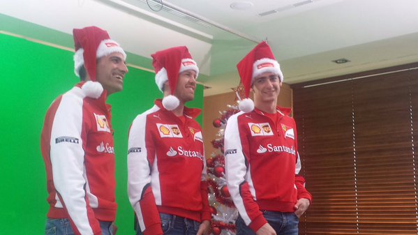 Ferrari, i divertenti auguri di Buon Natale dei piloti della Scuderia