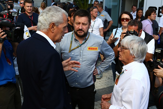 Bernie Ecclestone: “Pirelli deve iniziare a progettare pneumatici per il 2017”