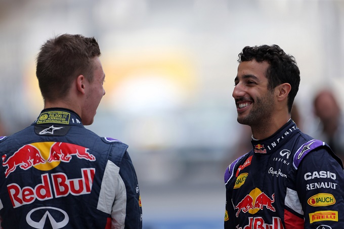 Test Pirelli, la Red Bull manderà in pista Ricciardo e Kvyat