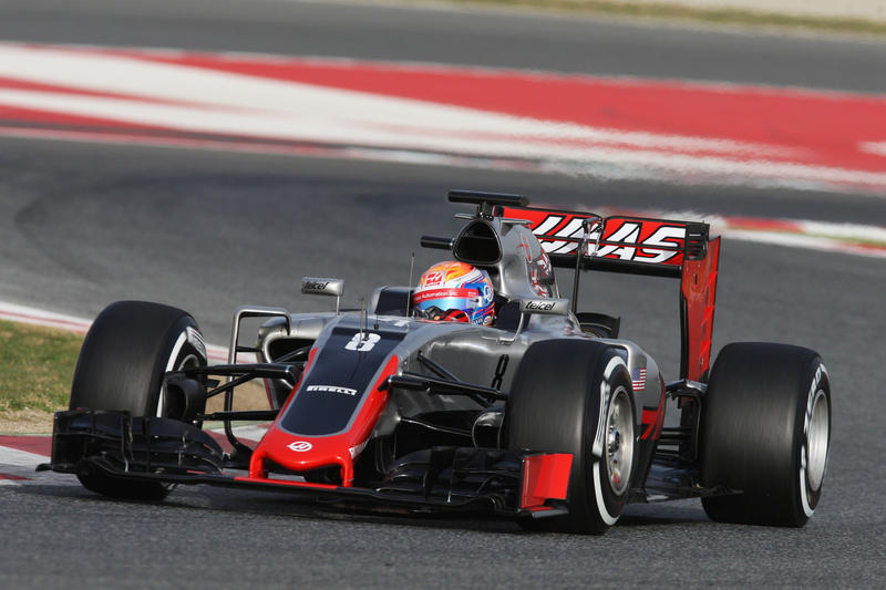 Haas, Grosjean: “Prima giornata di test positiva, auto bilanciata”