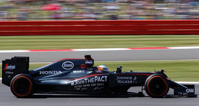 La McLaren ancora sponsorizzata Johnnie Walker