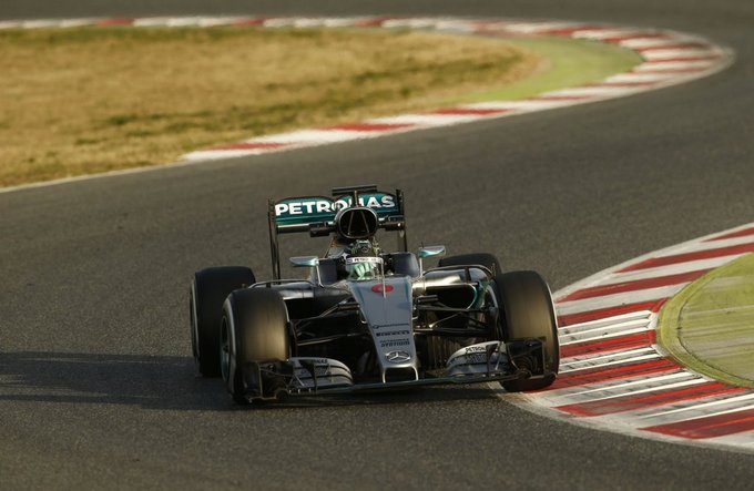 Test F1 Barcellona 2, prima  giornata: Rosberg si fa sentire al mattino
