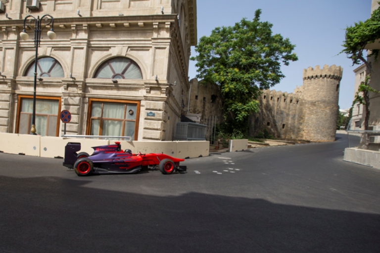 Inaugurato il circuito di Baku