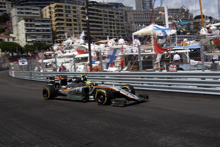 Force India contenta del primo giorno a Monaco