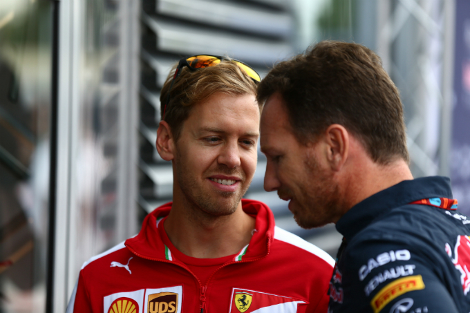 Horner: “Vettel potrebbe esaurire la pazienza in Ferrari”