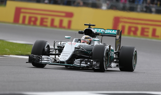 GP Gran Bretagna, Prove Libere 2:  Hamilton detta ancora il passo, assente Rosberg