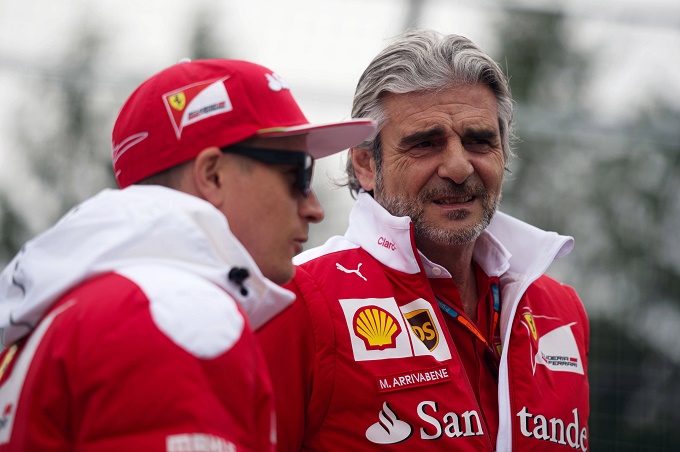 Ferrari, Arrivabene: “Il rinnovo servirà a motivare ulteriormente Kimi”