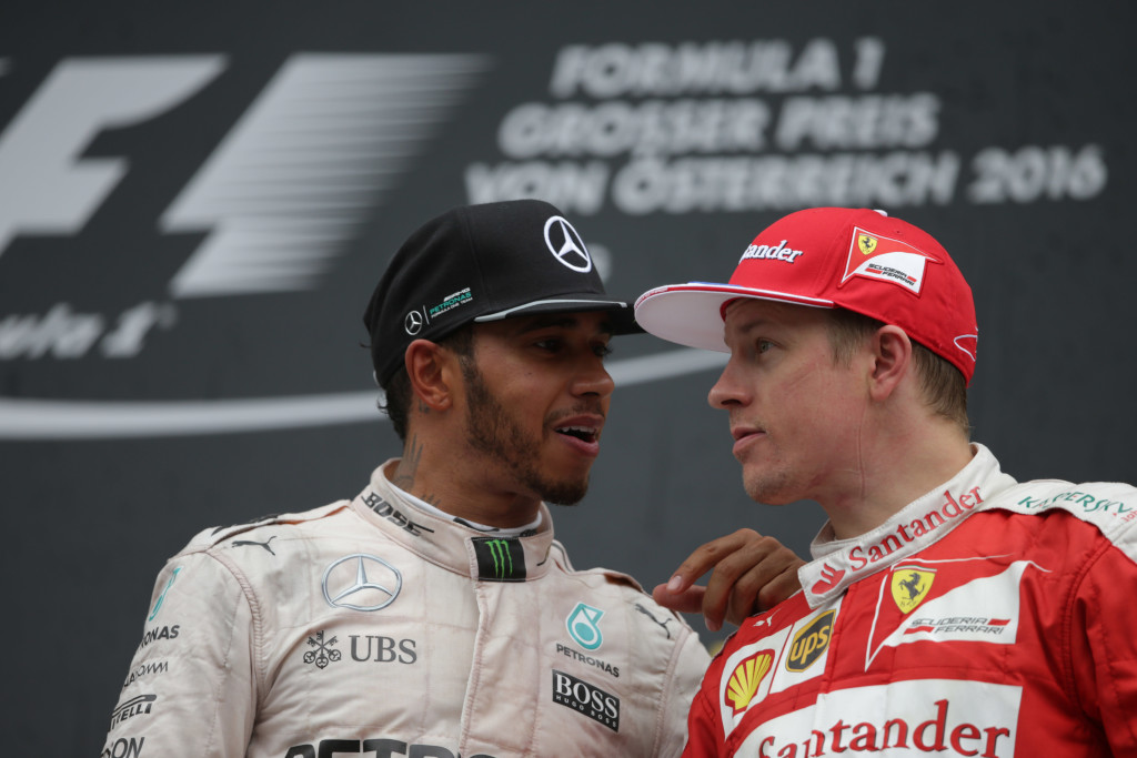 GP Austria – Raikkonen salva una Ferrari modesta, Hamilton è una furia come Alì
