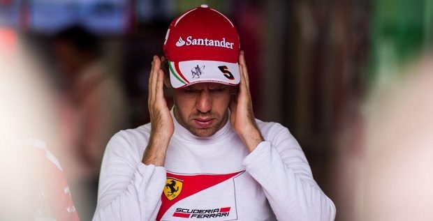 Vettel: “La gomma è esplosa all’improvviso”