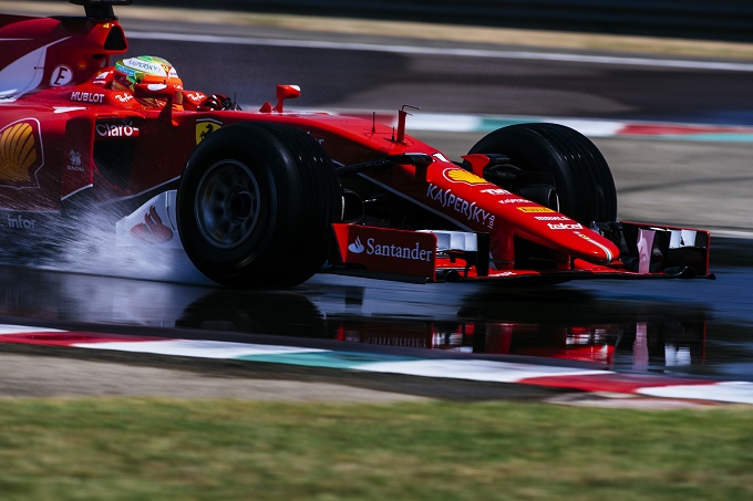 Ferrari: 165 giri per Gutierrez a Fiorano per testare le gomme 2017