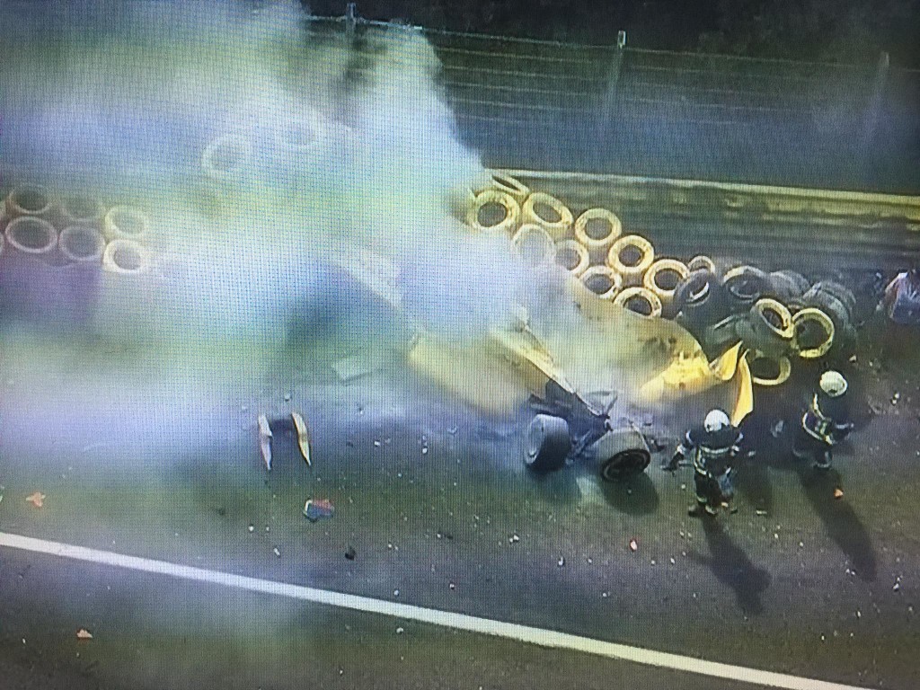 GP del Belgio, Kevin Magnussen portato in ospedale a seguito dell’incidente