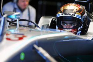 Conclusa la due giorni di test Mercedes su bagnato con pneumatici Pirelli 2017