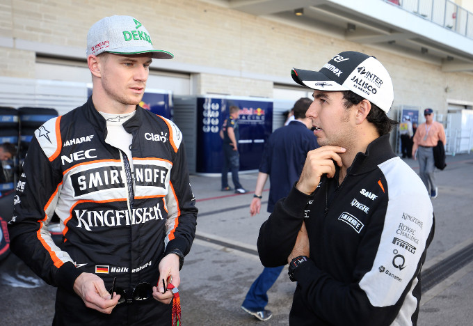 Force India: fortune alterne per i due piloti nelle qualifiche del Gran Premio degli USA