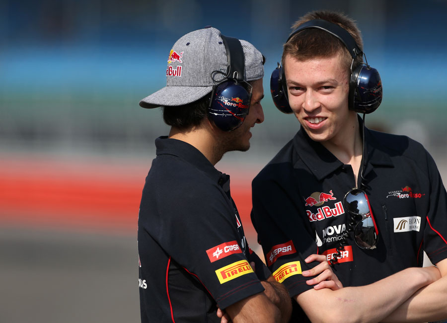 Toro Rosso, Kvyat: “STR11 settata su Carlos, ma sono riuscito a venirne fuori”