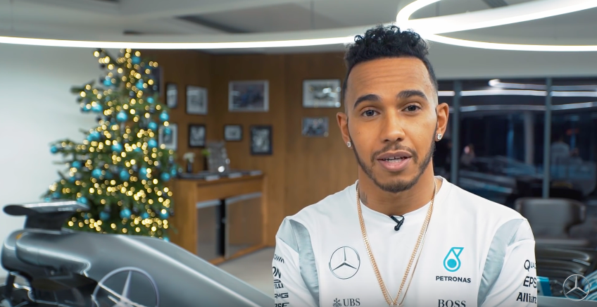 F1 | “Buon anno”, il messaggio di auguri di Lewis Hamilton per il 2017
