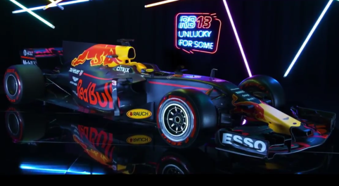 Red Bull RB13 Presentazione