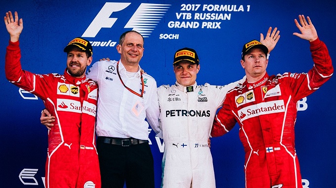 F1 | GP Russia, Doppio podio per la Ferrari