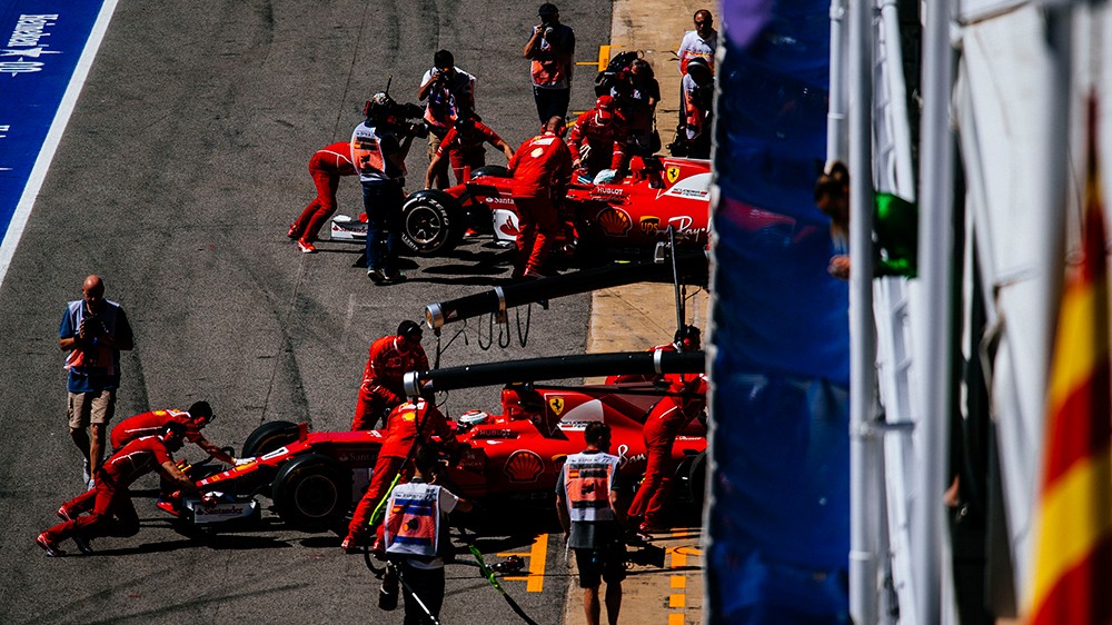 F1 | Ferrari sfrutta le FP1 in Spagna per delle prove comparative