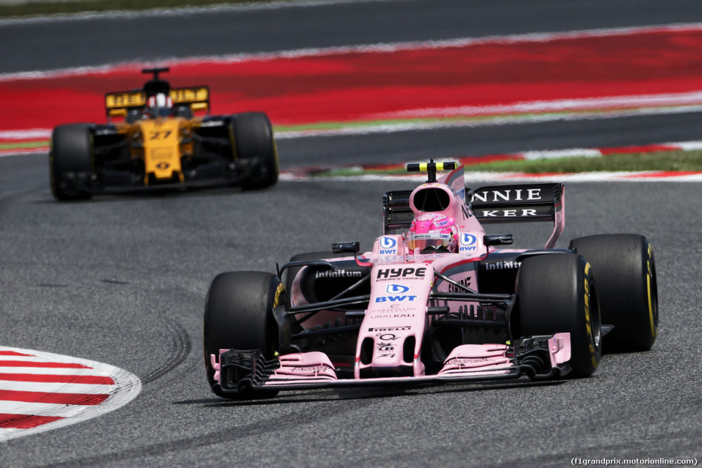 F1 | Force India multata con la condizionale per la posizione dei numeri