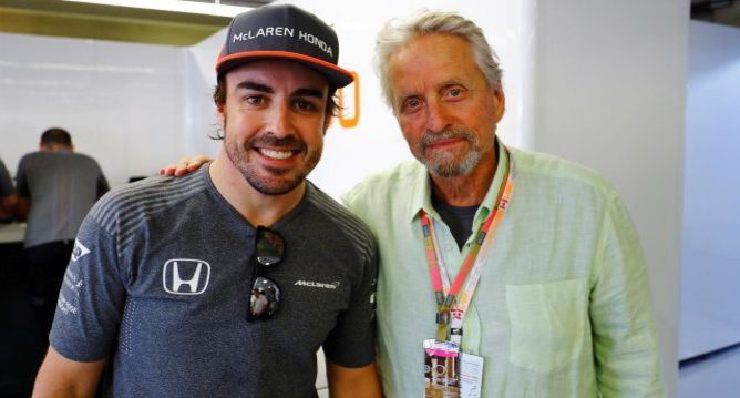 F1 | Michael Douglas: “E’ l’ultimo anno di Alonso”