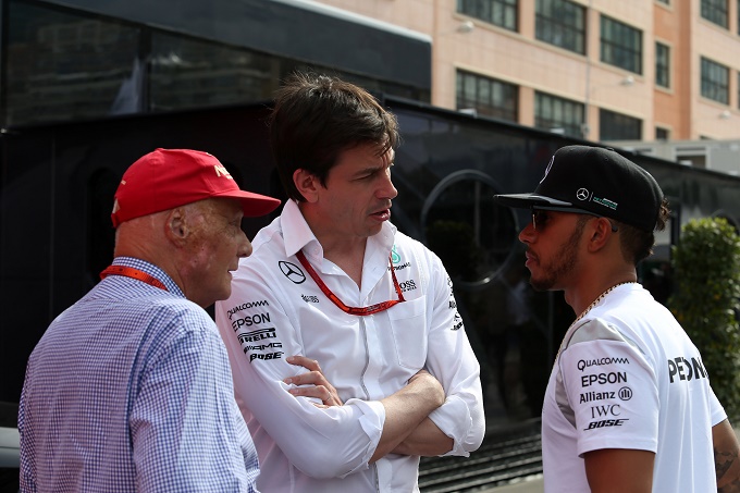 F1 | Mercedes, Lauda e Wolff in coro: “Hamilton? Dobbiamo reagire dopo le ultime due gare”