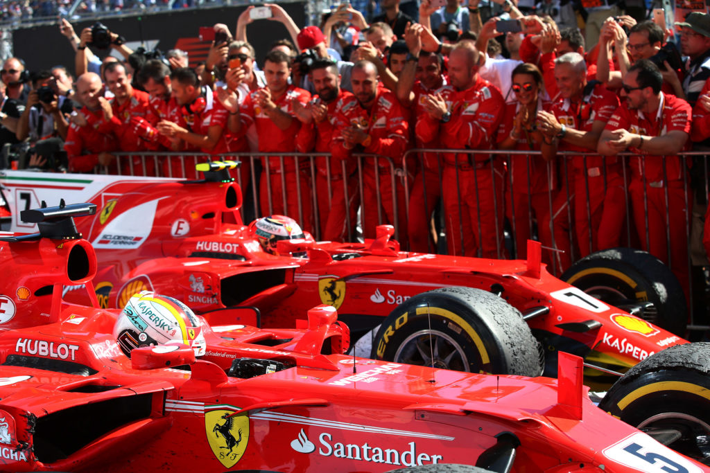 F1 | GP Ungheria – La Ferrari si riscopre leggendaria, bagno tricolore e Mercedes in confusione…