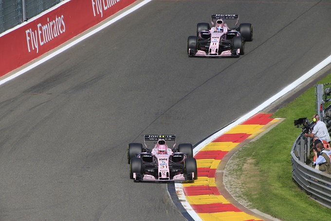F1 | Force India chiude il venerdì di Spa con il solo Ocon in Top Ten