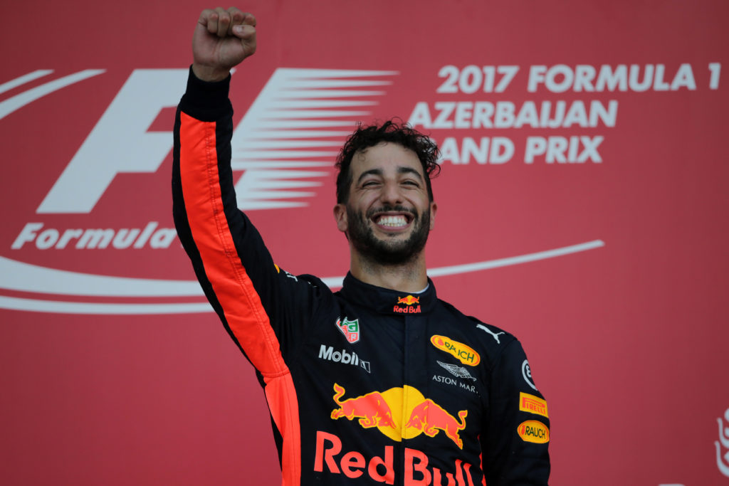 F1 | Ricciardo: “Continuo a pensare alla gara di Baku, è stata veramente sorprendente”
