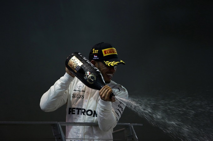 F1 | GP Singapore, Lewis Hamilton eletto “Driver of the Day”
