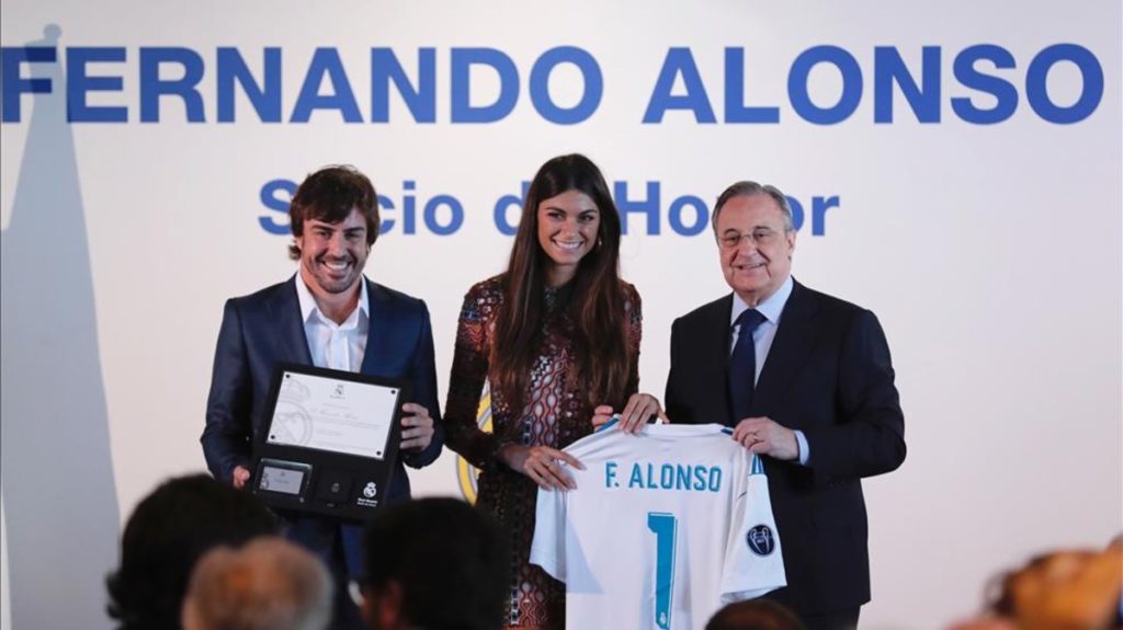 F1 | Alonso membro onorario del Real Madrid