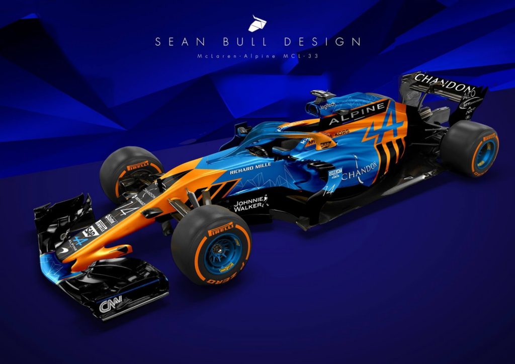 F1 |  McLaren: ecco come potrebbe essere la livrea 2018
