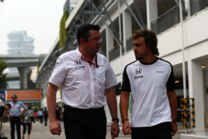 F1 | Eric Boullier: “Con Alonso e Vandoorne la miglior line-up piloti in Formula 1”
