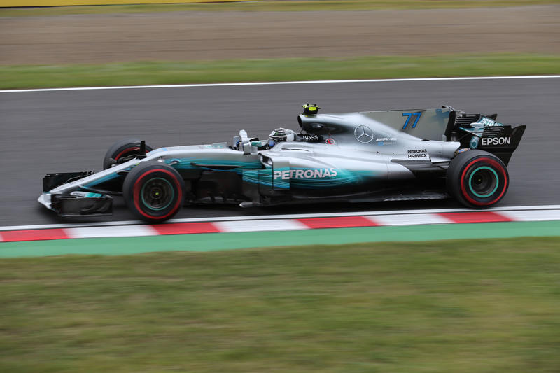 F1 GP Giappone, Prove Libere 3: Mercedes al comando, con Bottas davanti a Hamilton