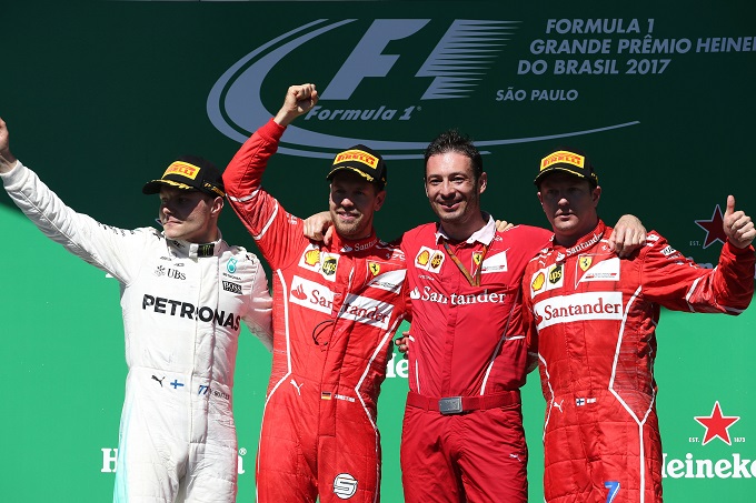 F1 | Pirelli, Sebastian Vettel vince in Brasile con un solo pit stop