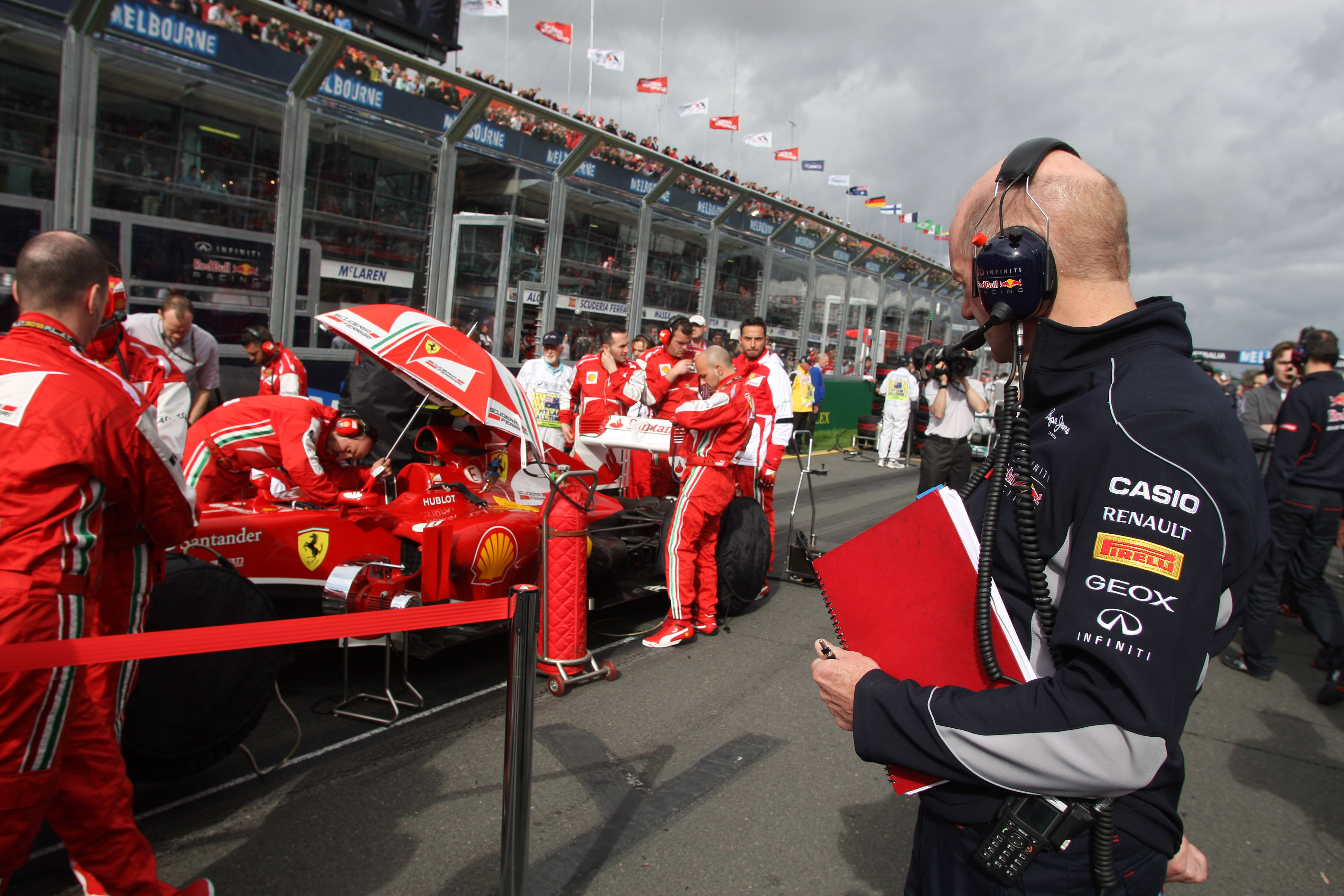 F1 | Adrian Newey: “Vi svelo come riusciamo a spiare la Ferrari”