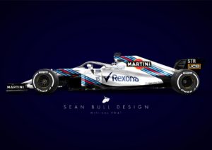 Formula 1 | Williams Martini Racing 2.0: ecco la proposta di Sean Bull per la livrea 2018