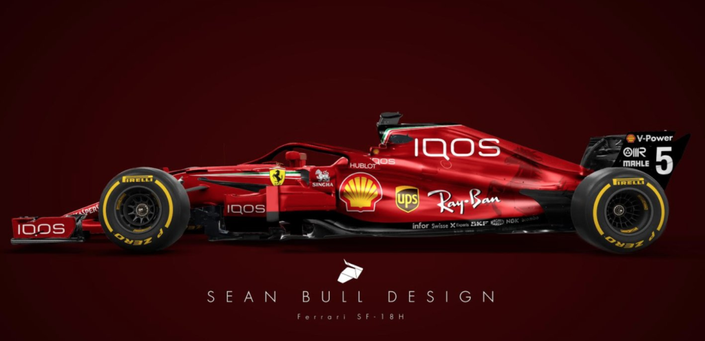 Formula 1 | L’addio di Santander rivoluziona la livrea della Ferrari: IQOS nuovo sponsor per il 2018?